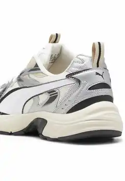 Decathlon Milenio Tech sneakers PUMA Warm White Silver Metallic aanbieding