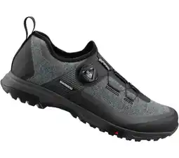 Decathlon SHIMANO ET701 fietsschoenen, zwart aanbieding