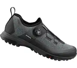 Decathlon SHIMANO ET701 fietsschoenen, zwart aanbieding