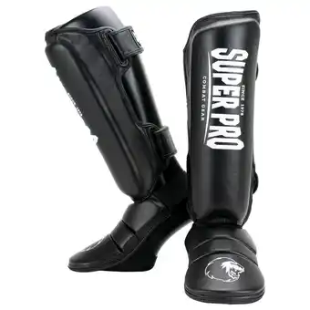 Decathlon Protector Scheenbeschermers - Zwart/Wit aanbieding