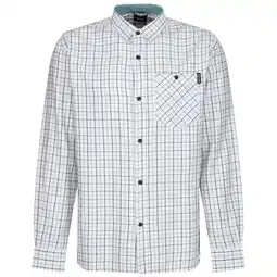 Decathlon Herengeruite overhemd (Wit/blauw) aanbieding