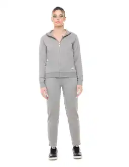 Decathlon Leone Be Glam non-fleece trainingspak voor dames, met kraag en ritssluiting aanbieding