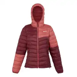 Decathlon Dames Hillpack II Hooded Jacket (Rumba Rood/Mineraal Rood) aanbieding