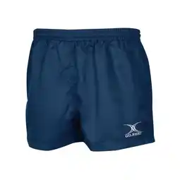 Decathlon Gilbert Saracen Rugby Short Marineblauw Voor Kinderen aanbieding
