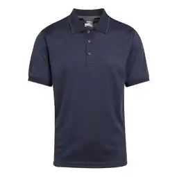 Decathlon Herenpolo met korte mouwen (Marine/Seal Grey) aanbieding