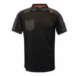 Decathlon Heren polo (Zwart) aanbieding