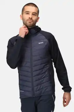 Decathlon Gevulde Jas Wandelen Heren Lichtgewicht Waterafstotend Andreson Vhybrid aanbieding