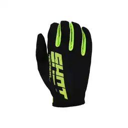 Decathlon Shot Handschoenen BMX Rogue Ultralight Zwart/Geel Fluor aanbieding