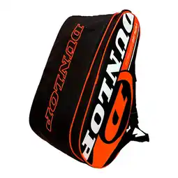 Decathlon Dunlop Tour Intro Black And Orange Padel Bag aanbieding