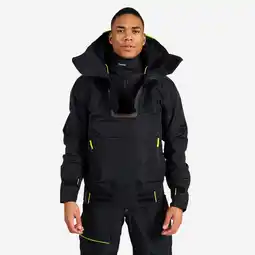 Decathlon Smockjas voor zeilen Offshore 900 uniseks zwart aanbieding
