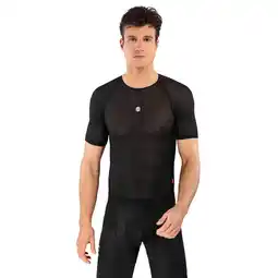 Decathlon Heren Wielrennen fiets ondershirt Ultrablack Zwart aanbieding