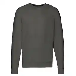 Decathlon Unisex Lichtgewicht Raglan Sweatshirt voor volwassenen (Licht Grafiet) aanbieding