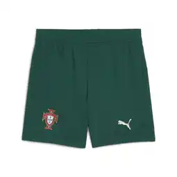 Decathlon Portugal 2025 short voor jongeren PUMA Blessing Green Sugared Almond Beige aanbieding