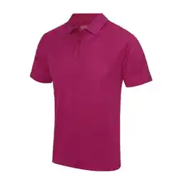 Decathlon Heren Cool Regular Poloshirt (Heet Roze) aanbieding