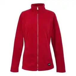 Decathlon Dames Mayse Full Zip Fleecejack (Hoog risico rood gemêleerd) aanbieding