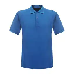 Decathlon Professioneel Heren Coolweave Poloshirt met korte mouwen (Oxford Blauw) aanbieding