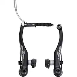 Decathlon Deore BR-T610 V-brake rem - zwart aanbieding