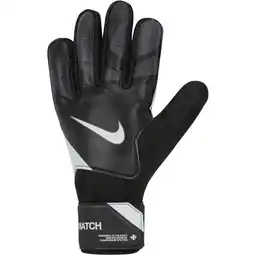 Decathlon Handschoenen Nike Football Goalkeeper Gloves, Zwart, Uniseks aanbieding
