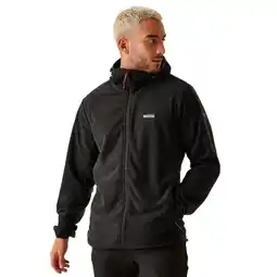Decathlon Heren Tahill Full Zip Fleecejack (Marine/Groene Flits) aanbieding