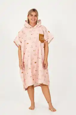Decathlon Poncho Juliette - Wijn aanbieding