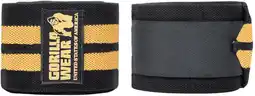 Decathlon Knee Wraps - Zwart/Goud - 250CM aanbieding