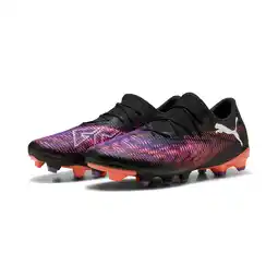 Decathlon FUTURE 8 MATCH FG/AG lage voetbalschoenen PUMA Black White Glowing Red aanbieding