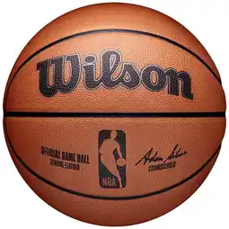 Decathlon Basketbal Wilson NBA Official Game Ball aanbieding
