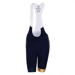 Decathlon BIB fietsshort voor vrouwen in blauw 8andCounting aanbieding