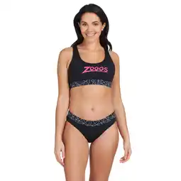 Decathlon Dames zwempak 2-delig Zoggs Actionback aanbieding