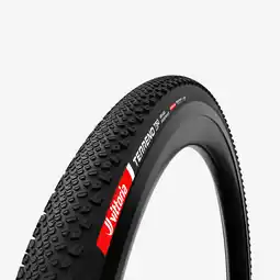 Decathlon Gravelband Terreno T50 Endurance 700x40 Tubeless Ready zwart aanbieding