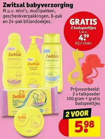 Talkpoeder + gratis badspeeltjes