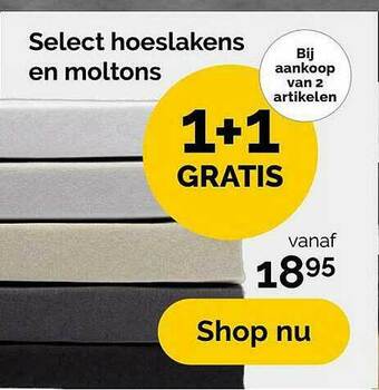 Beter Bed Hoeslakens En Moltons aanbieding