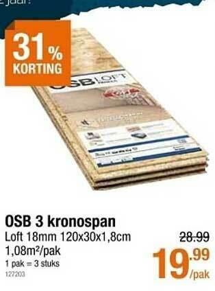 Cevo Osb 3 Kronospan aanbieding