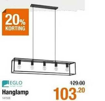 Cevo Hanglamp aanbieding
