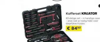 Kofferset Kreator