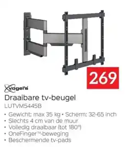 Selexion Vogel's Draaibare TV Beugel LUTVM5445B aanbieding