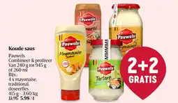 Delhaize Koude saus aanbieding