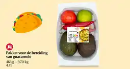 Delhaize Pakket voor de bereiding van guacamole aanbieding