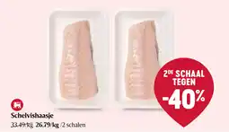 Delhaize Schelvishaasje aanbieding