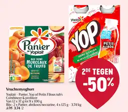 Delhaize Vruchtenyoghurt aanbieding