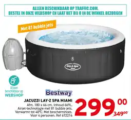 Trafic Jacuzzi lay z spa miami aanbieding