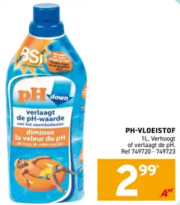 Trafic PH vloeistof aanbieding