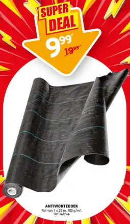 Trafic Antiwortedoek aanbieding