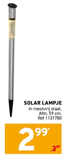 Trafic Solar lampje aanbieding