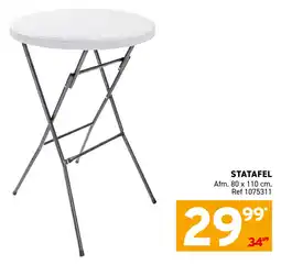 Trafic Statafel aanbieding