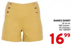 Trafic Dames short aanbieding