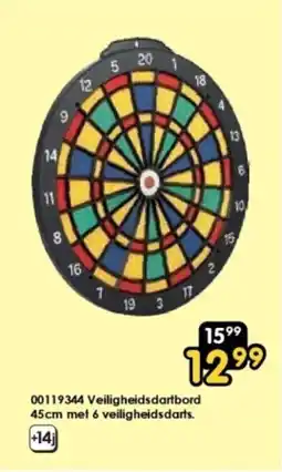 ToyChamp Veiligheidsdartbord aanbieding