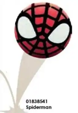 ToyChamp Little Biggie Bouncerz Opblaasbare pluche bal Spiderman aanbieding