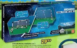 ToyChamp Mondo voetbalset 2 in 1 aanbieding