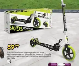 ToyChamp Skids Control inklapbare scooter met vering aanbieding